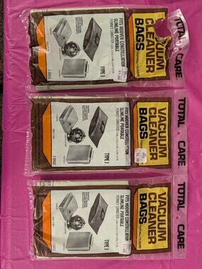 9 Hoover Vacuum Cleaner Bags Type J Constellation Slimeline Penney Canister T 40